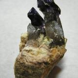 Quartz (variety amethyst)<br />Brandberg area, Erongo Region, Namibia<br />56mm x 96mm x 40mm<br /> (Author: Heimo Hellwig)