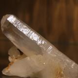 Quartz<br />San Cristobal, Municipio Suaita, Santander Department, Colombia<br />86mm x 60mm x 35mm. Main crystal size: 93mm x 26mm x 11mm.<br /> (Author: franjungle)