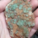 Fluorita<br />Afloramientos de Singuerlín, Puig Castellar (Serra de Marina), Singuerlín, Santa Coloma de Gramenet, Comarca Barcelonès, Barcelona, Cataluña / Catalunya, España<br />9,7 x 6,1 x 2,8 cm<br /> (Autor: Iwok)