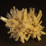 Gypsum<br />Las Salinillas saltworks (San Ramón saltworks or Cabezo Hortales saltworks), La Salinilla, Prado del Rey, Comarca Sierra de Cádiz, Cádiz, Andalusia, Spain<br />50mm x 45mm x 40mm<br /> (Author: franjungle)