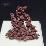 Cobre<br />Mina Itauz, Dzhezkazgan, Región Karaganda, Kazajstán<br />30x30 mm<br /> (Autor: Ignacio)