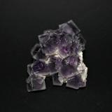 Fluorite<br />Shangbao Mine, Leiyang, Hengyang Prefecture, Hunan Province, China<br />55mm x 55mm x 40mm<br /> (Author: Philippe Durand)