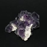 Fluorite<br />Shangbao Mine, Leiyang, Hengyang Prefecture, Hunan Province, China<br />55mm x 55mm x 40mm<br /> (Author: Philippe Durand)
