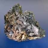 Boulangerita y PiritaMina Huanzala, Distrito Huallanca, Provincia Dos de Mayo, Departamento Huánuco, Perú7 x 5 cm. (Autor: Antonio P. López)
