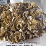 Siderite<br />Friedrich Mine, Schönstein (Steckenstein), Wissen, Flammersfeld, Altenkirchen (Westerwald), Siegerland, Rhineland-Palatinate/Rheinland-Pfalz, Germany<br />15 x 9 cm<br /> (Author: Andreas Gerstenberg)