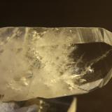 Quartz<br />Peñas Blancas Mine, Municipio San Pablo de Borbur, Western Emerald Belt, Boyacá Department, Colombia<br />32mm x 57mm x 11mm<br /> (Author: franjungle)