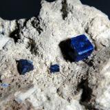 BoleitaMina Amelia, Santa Rosalía (El Boleo), Distrito Boleo, Municipio Mulegé, Baja California Sur, MéxicoCristal de 0,5 cm. (Autor: Antonio P. López)