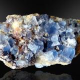 Fluorita<br />Mina Blanchard (Mina Portales-Blanchard), Bingham, Distrito Hansonburg, Condado Socorro, New Mexico, USA<br />7 x 4 cm.<br /> (Autor: Antonio P. López)
