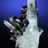 Tetrahedrite, Hübnerite, Quartz<br />Mundo Nuevo mining area, Mundo Nuevo, Huamachuco, Sánchez Carrión Province, La Libertad Department, Peru<br />92 mm x 61 mm<br /> (Author: Carles Millan)