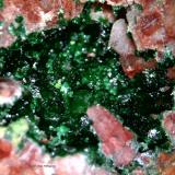 Malaquita.<br />Labores barranco de Bodi, Enix, Comarca Poniente Almeriense, Almería, Andalucía, España<br />3´155 x 2´411 mm.<br /> (Autor: Jesus Franquesa Baucells)