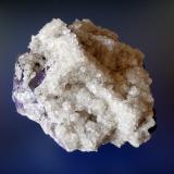 Fluorita y Calcita<br />Mina Denton, formación Sub-Rosiclare, Grupo Goose Creek Mine, Sub-Distrito Harris Creek, Condado Hardin, Illinois, USA<br />11 x 11 cm.<br /> (Autor: Antonio P. López)