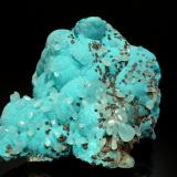 Smithsonite on AurichalciteMina Kelly, Magdalena, Distrito Magdalena, Condado Socorro, New Mexico, USA4.5 x 5.0 cm (Author: crosstimber)