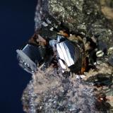 Hematites<br />Rio Marina, Isla de Elba, Provincia Livorno, Toscana, Italia<br />Cristales de 1 cm.<br /> (Autor: Antonio P. López)