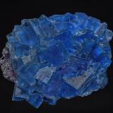 Fluorite<br />Puy-Saint-Gulmier, Saint-Ours, Riom, Puy-de-Dôme Department, Auvergne-Rhône-Alpes, France<br />11.5 x 8.8 cm<br /> (Author: am mizunaka)