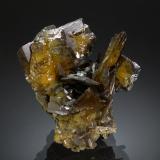 Wulfenite<br />San Francisco Mine, Cerro Prieto, Cucurpe, Municipio Cucurpe, Sonora, Mexico<br />3.3 x 3.6 cm<br /> (Author: crosstimber)