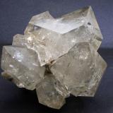 Quartz<br />La Cabaña, Berbes mining area, Valdelmar, Berbes, Ribadesella, Comarca Oriente, Principality of Asturias (Asturias), Spain<br />12 x 10 x 12 cm<br /> (Author: James)