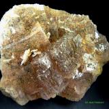 Fluorita y Galena.<br />Chaillac, Indre, Centre-Val de Loire, Francia<br />100x100 mm.<br /> (Autor: Jesus Franquesa Baucells)