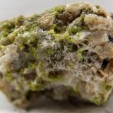 Piromorfita<br />Mina La Vidale (Brezies), Asprières, Saint-Martin de Bouillac, Villefranche-de-Rouergue, Aveyron, Occitanie, Francia<br />36 x 28 x 22 mm<br /> (Autor: José Luis Zamora)