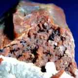 Groutita<br />Mina Black Water, Cuenca Black Mesa, Distrito Chinle, Condado Apache, Arizona, USA<br />Cristales de 2-3 mm.<br /> (Autor: Antonio P. López)