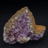 Fluorite, Barite<br />Coldstones Quarry, Greenhow, Yorkshire, England / United Kingdom<br />6.4 x 5.4 cm<br /> (Author: am mizunaka)