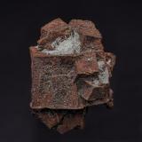 Copper after Aragonite<br />Corocoro, Pacajes Province, La Paz Department, Bolivia<br />3.0 x 3.7 cm<br /> (Author: am mizunaka)