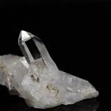 CuarzoLavadero Isabelita, Lozoyuela, Loyozuela-Navas-Sieteiglesias, Comarca Sierra Norte, Comunidad de Madrid, EspañaCristal de 3.5 cm (Autor: Ángel Rodríguez Benavent)