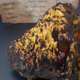 Cacoxenite<br />Hoff auf mich Mine, Ullersreuth, Hirschberg (Saale), Saale-Orla-Kreis, Thuringia/Thüringen, Germany<br />8,5 x 7 cm<br /> (Author: Andreas Gerstenberg)