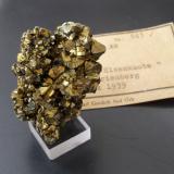 Chalcopyrite<br />Eisenkaute Mine, Lautzenbrücken, Bad Marienberg, Westerwaldkreis District, Rhineland-Palatinate/Rheinland-Pfalz, Germany<br />5 x 3 cm<br /> (Author: Andreas Gerstenberg)