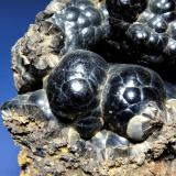 Goethita<br />Grupo Minero Monte de Hierro, Cerro del Hierro, San Nicolás del Puerto-Constantina, Comarca Sierra Norte de Sevilla, Sevilla, Andalucía, España<br />Campo de visión 6 cm.<br /> (Autor: Antonio P. López)