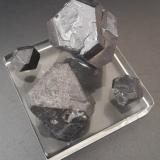 Galena<br />Sauberg Mine, Ehrenfriedersdorf, Erzgebirgskreis, Saxony/Sachsen, Germany<br />Crystals up to 3 cm<br /> (Author: Andreas Gerstenberg)