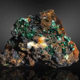 Malaquita<br />Mina La Mejor, Cerro de Las Berrazas, Villanueva del Rey, Comarca Valle del Guadiato, Córdoba, Andalucía, España<br />7 x 5 cm.<br /> (Autor: Antonio P. López)