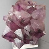 Quartz (variety amethyst)Warmbad, Marienberg, Erzgebirgskreis, Sajonia/Sachsen, Alemania4 x 3,5 cm (Author: Andreas Gerstenberg)