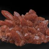 Quartz<br />Tinejdad, Er Rachidia Province, Drâa-Tafilalet Region, Morocco<br />18.5 x 8.0 cm<br /> (Author: am mizunaka)