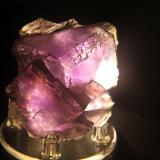 Fluorite<br />Berbes mining area, Berbes, Ribadesella, Comarca Oriente, Principality of Asturias (Asturias), Spain<br />48mm x 46mm x 62mm<br /> (Author: franjungle)