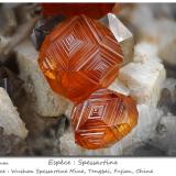 Spessartine<br />Wushan Spessartine prospects, Tongbei, Yunxiao, Zhangzhou Prefecture, Fujian Province, China<br />fov 11 mm<br /> (Author: ploum)