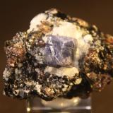 Corundum (variety sapphire)<br />Zazafotsy Quarry, Zazafotsy Commune, Fianarantsoa, Ihosy District, Horombe Region, Fianarantsoa Province, Madagascar<br />46mm x 37mm x 40mm<br /> (Author: franjungle)