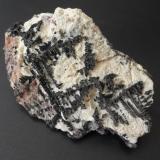 Safflorite<br />Himmelsfürst Mine, Vertrau auf Gott shaft, Brand-Erbisdorf, Freiberg District, Erzgebirgskreis, Saxony/Sachsen, Germany<br />7 x 5 cm<br /> (Author: Andreas Gerstenberg)