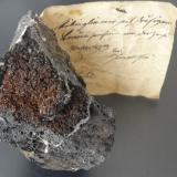 Lepidocrocite<br />Hollertszug Mine (Hollerter Zug Mine), Dermbach, Herdorf, Altenkirchen (Westerwald), Siegerland, Rhineland-Palatinate/Rheinland-Pfalz, Germany<br />9 x 8 cm<br /> (Author: Andreas Gerstenberg)