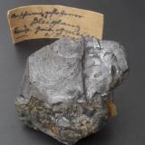 Galena<br />Ameise Mine, Gosenbach, Siegen, Siegen-Wittgenstein District, Arnsberg, North Rhine-Westphalia/Nordrhein-Westfalen, Germany<br />5,5 x 4,5 cm<br /> (Author: Andreas Gerstenberg)