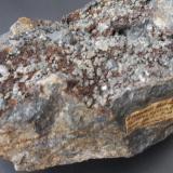 Bournonite<br />Silberwiese Mine, Oberlahr, Westerwaldkreis District, Rhineland-Palatinate/Rheinland-Pfalz, Germany<br />11,5 x 7 cm<br /> (Author: Andreas Gerstenberg)