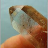 Quartz with inclusions.<br />Erongo Mountain, Usakos, Erongo Region, Namibia<br />90 x 25 x 16 mm<br /> (Author: Pierre Joubert)