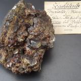 Sphalerite<br />Aurora Mine, Wellerscheid, Much, Rhein-Sieg-Kreis District, North Rhine-Westphalia/Nordrhein-Westfalen, Germany<br />6,5 x 5,5 cm<br /> (Author: Andreas Gerstenberg)