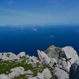 La visibilidad no era muy buena debido a la humedad del viento de levante. Al fondo, la bahía de Algeciras y el Peñón de Gibraltar. (Autor: Josele)