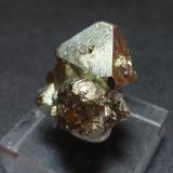 Pirita<br />Mina Huanzala, Distrito Huallanca, Provincia Dos de Mayo, Departamento Huánuco, Perú<br />30x35 mm<br /> (Autor: Ignacio)
