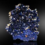 Azurita<br />Touissit, Distrito Touissit, Provincia Jerada, Región Oriental, Marruecos<br />7 x 7 cm.<br /> (Autor: Antonio P. López)