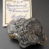 Bournonite<br />Neudorf, Harzgerode mining district, Harz, Saxony-Anhalt/Sachsen-Anhalt, Germany<br />4,2 x 2,6 cm<br /> (Author: Andreas Gerstenberg)