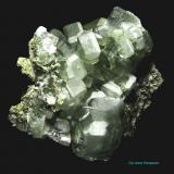 Fluorita.<br />Xianghualing, Linwu, Prefectura Chenzhou, Provincia Hunan, China<br />80x70 mm.<br /> (Autor: Jesus Franquesa Baucells)