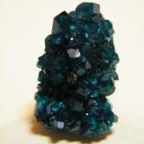 Dioptase<br />Tsumeb Mine, Tsumeb, Otjikoto Region, Namibia<br />16mm x 27mm x 10mm<br /> (Author: Heimo Hellwig)