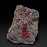 Rhodochrosite, QuartzJohn Reed Mine, Alicante, Leadville District, Lake County, Colorado, USA7.7 x 5.8 cm (Author: am mizunaka)