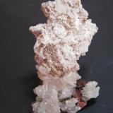 Cerussite and Dolomite<br />Tsumeb Mine, Tsumeb, Otjikoto Region, Namibia<br />42mm x 76mm x 23mm<br /> (Author: Heimo Hellwig)